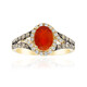14K Mexican Fire Opal Gold Ring (CIRARI)