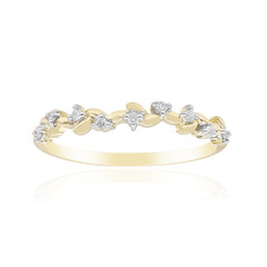 9K SI1 (G) Diamond Gold Ring