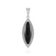 Pendentif en argent et Onyx noir