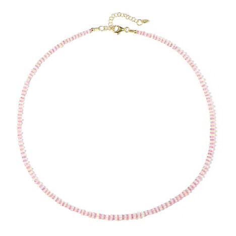 Edelstein-Silberhalskette