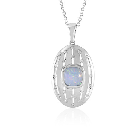 Welo-Opal-Silberhalskette (de Melo)