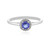 Bague en argent et Tanzanite