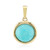 Amazonite Silver Pendant