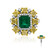 Anello in oro con Smeraldo Zambia AAA (CIRARI)