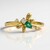 Anello in oro con Smeraldo Zambia AAA (CIRARI)