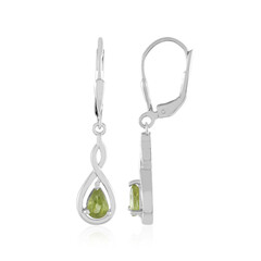 Pendientes en plata con Esfena