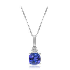 Collier en or et Tanzanite AAA