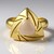 Anello placcato in oro con Quarzo Rosa (MONOSONO COLLECTION)