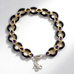 Bracciale in argento con Onice Nero (Gems en Vogue)
