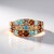 Anello in argento con Zircone Arancione (KM by Juwelo)