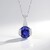 Collana in oro con Tanzanite AAA