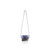 Ciondolo in argento con Sodalite (MONOSONO COLLECTION)