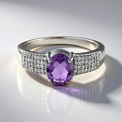 Anello in argento con Quarzo Azur