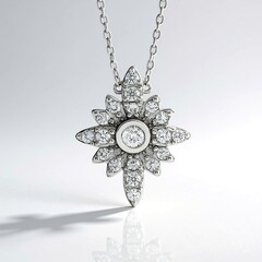 Collier en argent et Zircon
