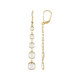 White Quartz Silver Earrings (KM by Juwelo)