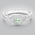 Bague en argent et Tourmaline Paraïba