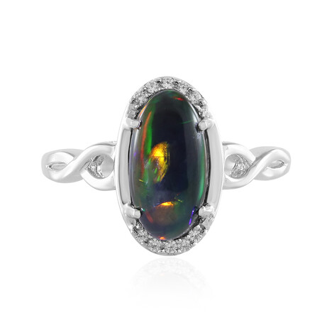 Mezezo-Opal-Silberring