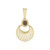 9K I2 Champagne Diamond Gold Pendant (Ornaments by de Melo)