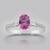 Bague en or et Saphir parme (CIRARI)