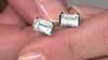 Pendientes en plata con Aguamarina de Brasil