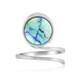 Azurite Silver Ring (MONOSONO COLLECTION)