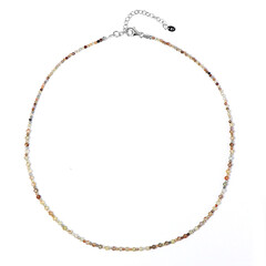 Collana in argento con Zircone Canarino