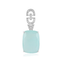 Ciondolo in oro con Opale Paraiba (AMAYANI)