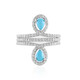Anello in argento con Turchese Sleeping Beauty (Faszination Türkis)