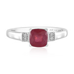 Anello in argento con Rubino Bemainty