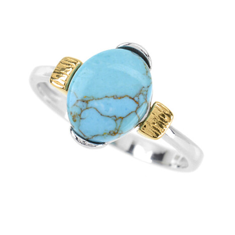Bague en argent et Turquoise (dagen)