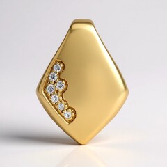 Ciondolo in argento con Diamante I1 (G) (Annette)