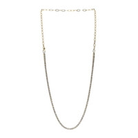 Gouden halsketting met I1 (H) Diamanten (CIRARI)