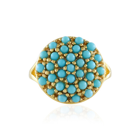Anillo en plata con Turquesa bella durmiente (Faszination Türkis)