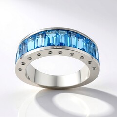 Anello in argento con Topazio Marambaia (de Melo Essence)
