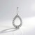 Ciondolo in argento con Zircone