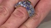 Gouden ring met Tulear blauwe toermalijnen (de Melo Gold)