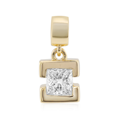 9K SI1 (G) Diamond Gold Pendant (Annette)