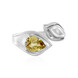 Anello in argento con Zircone Giallo (SAELOCANA)