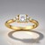 Anello in oro con Diamante SI1 (G) (Annette)