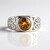 Anello in argento con Scapolite