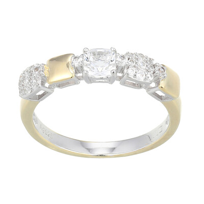 Bague en argent et Topaze blanche (Adela Silber)