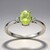 Anello in argento con Quarzo Ouro Verde