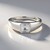 Anello in argento con Zircone