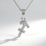 Collana in argento con Zircone