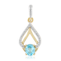 9K Ratanakiri Zircon Gold Pendant