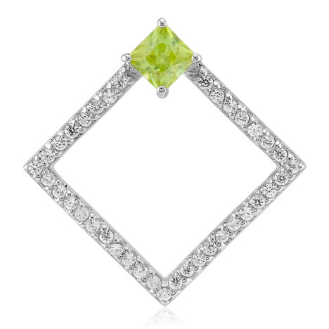 Ciondolo in argento con Sfene