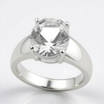 Anello in argento con Danburite