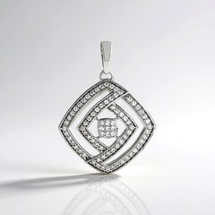 Ciondolo in argento con Zircone