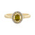 Anello in oro con Sfene