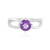 Marokkanischer Amethyst-Silberring
